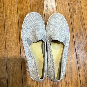 Women's Gray Slip-On Shoes